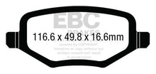 Load image into Gallery viewer, EBC 12+ Chrysler Town &amp; Country 3.6 Greenstuff Rear Brake Pads