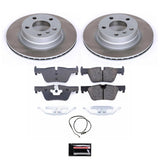 Power Stop 2014 BMW 428i xDrive Rear Semi-Coated Rotor Kit