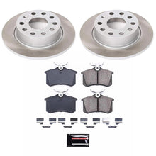 Load image into Gallery viewer, Power Stop 12-18 Volkswagen Jetta Rear Semi-Coated Rotor Kit