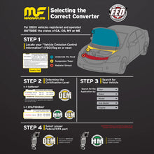 Load image into Gallery viewer, Magnaflow 16-18 Volkswagen Jetta L4 OEM Underbody Single Direct Fit Converter