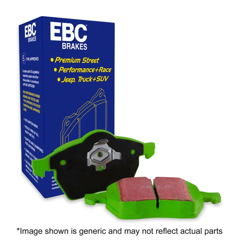 EBC 01 Volkswagen Eurovan 2.8 (313mm) Greenstuff Front Brake Pads