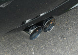 AWE Tuning Audi B7 A4 3.2L Track Edition Quad Tip Exhaust - Diamond Black Tips