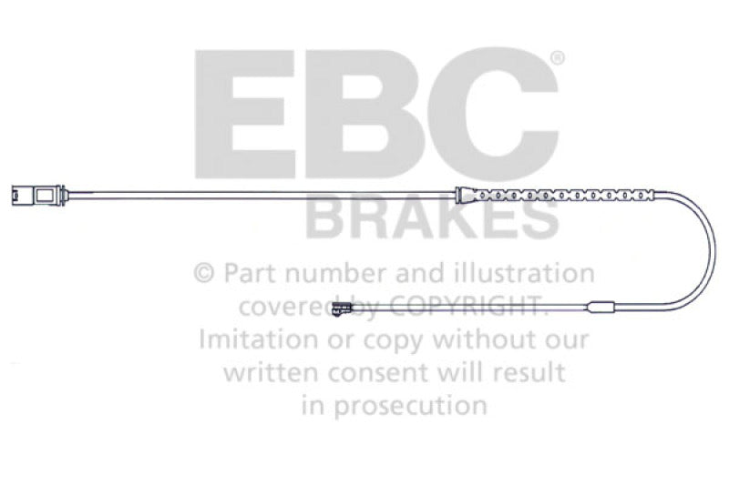 EBC 2010-2014 BMW X5 3.0L Turbo Rear Wear Leads