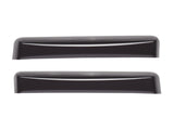 WeatherTech 10+ BMW 7-Series Rear Side Window Deflectors - Dark Smoke