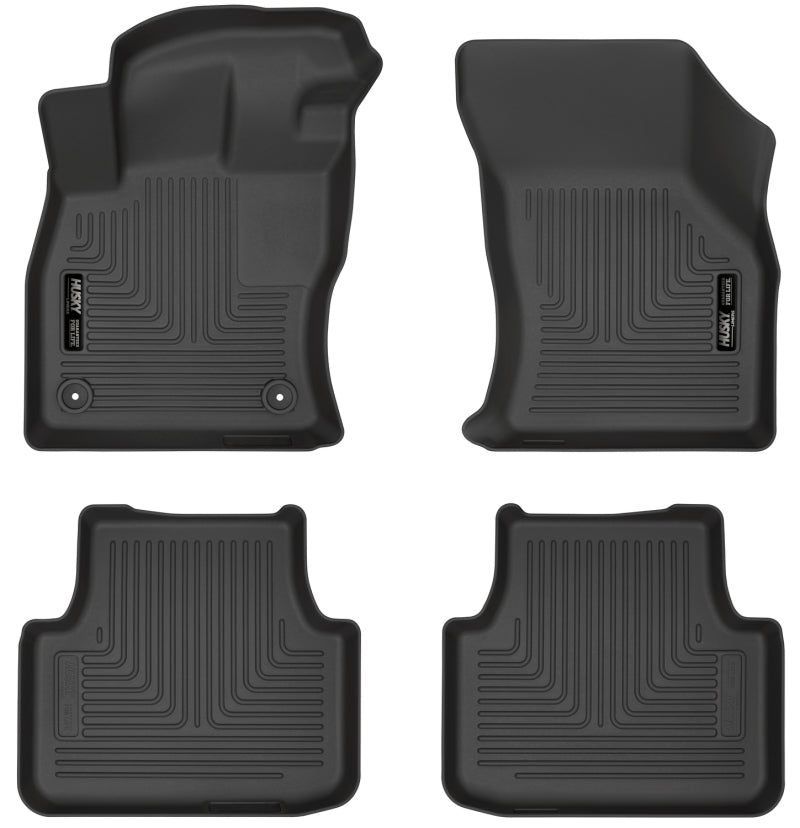 Husky Liners 19-23 Volkswagen Jetta Weatherbeater Black Front & 2nd Seat Floor Liners