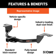 Load image into Gallery viewer, Curt 17-19 BMW 5 Series Class 1 Trailer Hitch w/1-1/4in Receiver BOXED