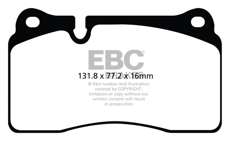 EBC Brakes Redstuff Ceramic Brake Pads