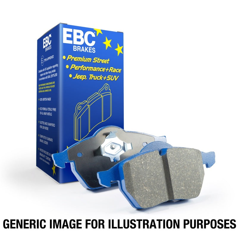 EBC 04-10 BMW 525i E60 Bluestuff Rear Brake Pads