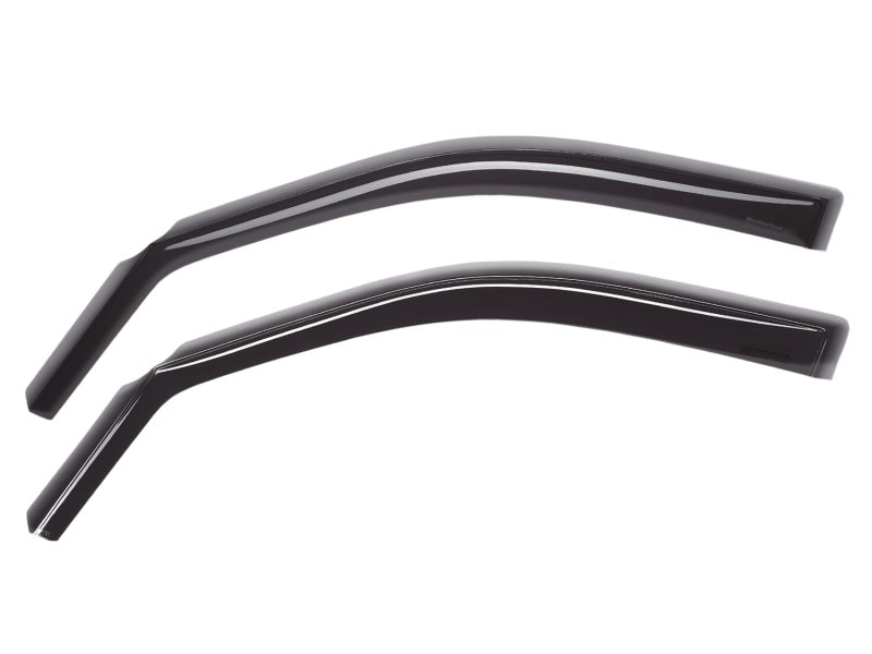 WeatherTech 98-11 Volkswagen Beetle Front Side Window Deflectors - Dark Smoke