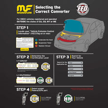 Load image into Gallery viewer, MagnaFlow Conv DF 99-04 VW Beetle T/C GLX Turbo S / 99-03 Golf T/C GLS GTI / 99-03 Jetta T/C GLS