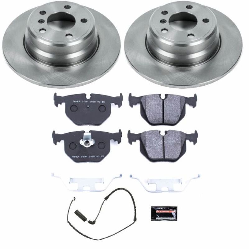 Power Stop 00-06 BMW X5 Rear Track Day SPEC Brake Kit