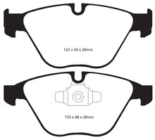 Load image into Gallery viewer, EBC 13+ BMW X1 2.0 Turbo (28i) Greenstuff Front Brake Pads