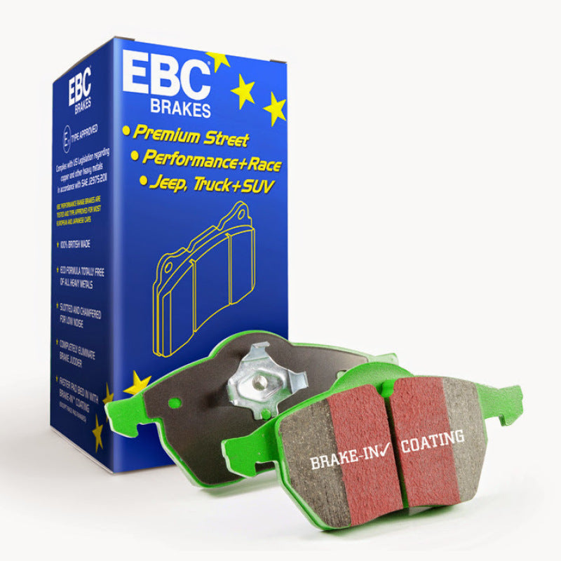 EBC 09-11 Audi A6 Quattro 3.0 Supercharged Greenstuff Rear Brake Pads