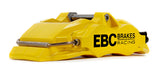 EBC Racing 14-19 BMW M3 F80/F82/F87 3.0T Yellow Apollo-6 Front Right Caliper