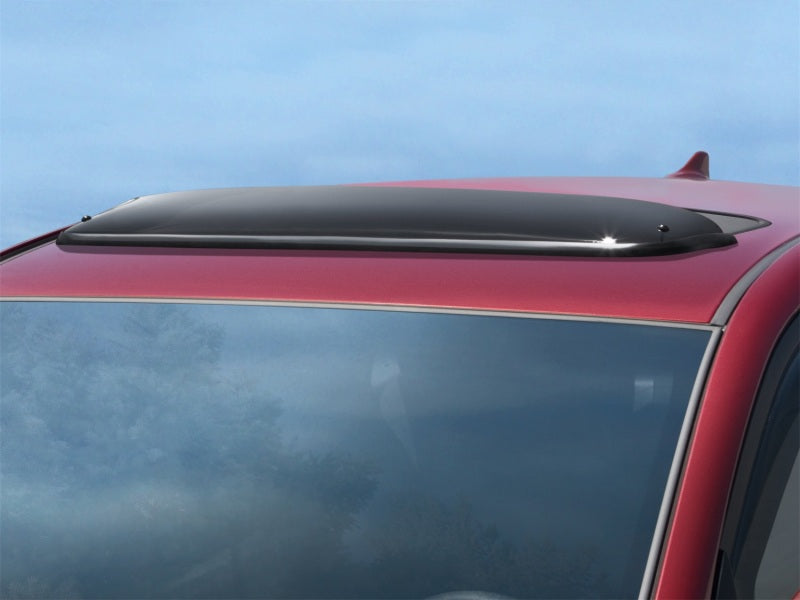 WeatherTech 09-13 Volkswagen Tiguan Sunroof Wind Deflectors - Dark Smoke