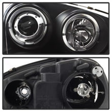 Load image into Gallery viewer, Spyder Volkswagen GTI 06-09/Jetta 06-09 Halogen Model Only - LED Halo DRL Black PRO-YD-VG06-HL-BK