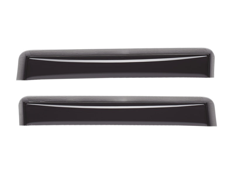 WeatherTech 02-05 BMW 745i Rear Side Window Deflectors - Dark Smoke