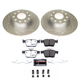 Power Stop 2019 Volkswagen Jetta Rear Z26 Street Warrior Brake Kit