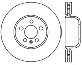 StopTech 12-18 BMW 650i Cryo Drilled Sport Left Front Rotor