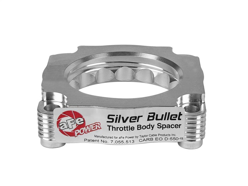 aFe Silver Bullet Throttle Body Spacer 12-15 BMW 328i (F30) L4-2.0L N20/N26