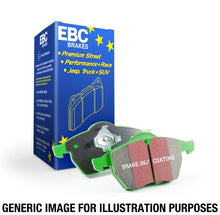 Load image into Gallery viewer, EBC 97-02 Volkswagen Cabriolet 2.0 Greenstuff Front Brake Pads