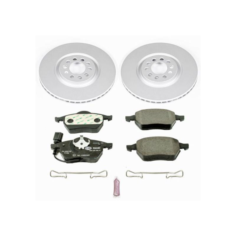 Power Stop 99-06 Audi TT Front Euro-Stop Brake Kit