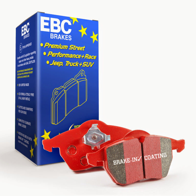 EBC 81-83 Audi 5000 2.1 Turbo Redstuff Front Brake Pads