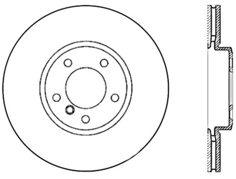 StopTech Drilled Sport Brake Rotor