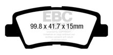 Load image into Gallery viewer, EBC 12+ Hyundai Azera 3.3 Redstuff Rear Brake Pads