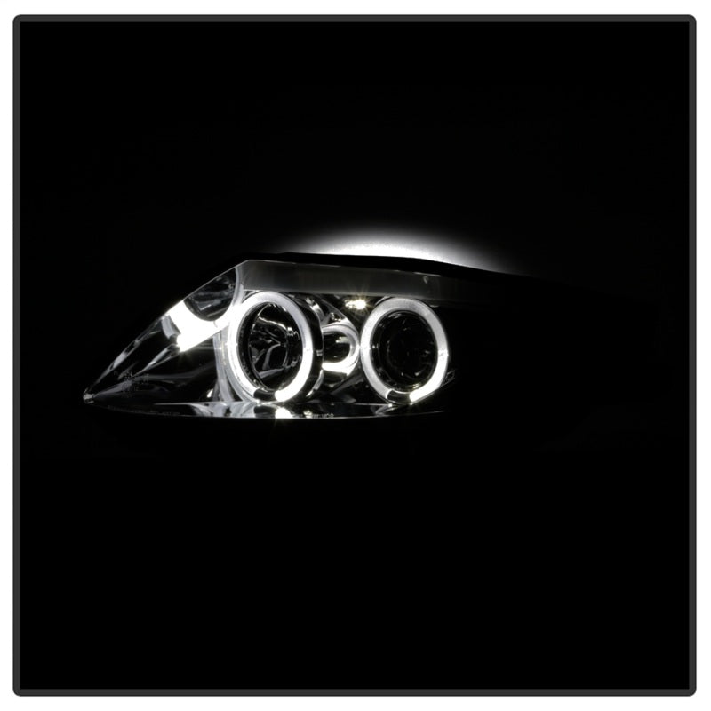 Spyder BMW Z4 03-08 Projector Headlights Halogen Model Only - LED Halo Smoke PRO-YD-BMWZ403-HL-SM