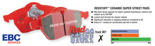 Load image into Gallery viewer, EBC 06-09 Audi RS4 4.2 (Cast Iron Rotors) Redstuff Front Brake Pads