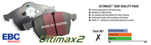 Load image into Gallery viewer, EBC 71-79 Volkswagen Beetle 1.3 (1300) Ultimax2 Front Brake Pads