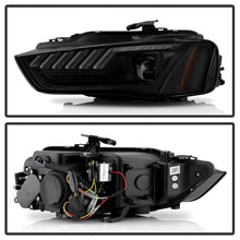 Load image into Gallery viewer, Spyder 13-16 Audi A4/S4 Halogen Model Only Projector Headlights - Black PRO-YD-AA413HALSI-BK